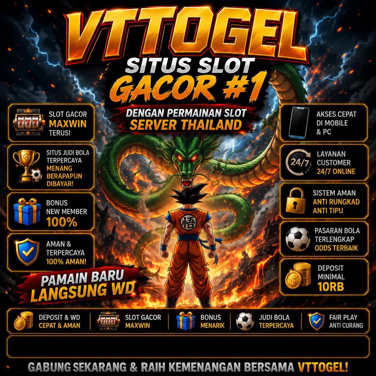 VTTOGEL - Saatnya Tampil Tajir Bareng Cabang Situs Online Favorit by Hey siriusly